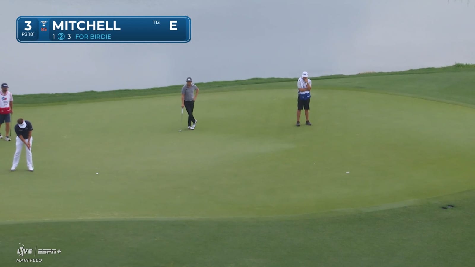 Keith Mitchell sinks 30-foot birdie putt at Valero