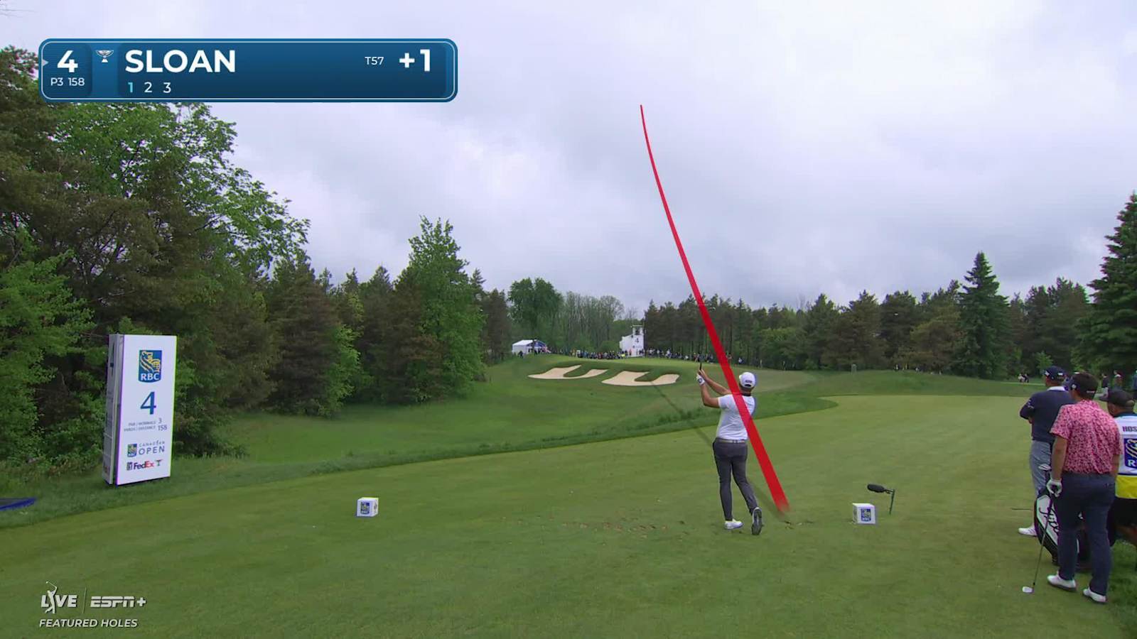 Roger Sloan makes birdie on No. 4 at RBC Canadian