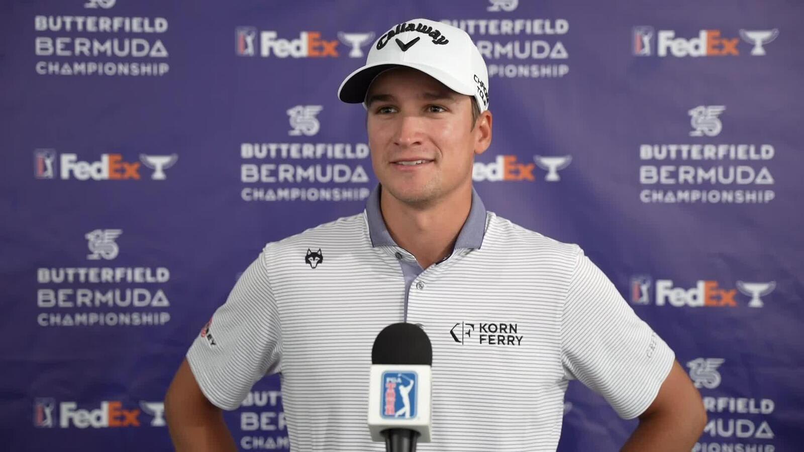 Adrien Dumont de Chassart’s interview after Round 4 of Butterfield Bermuda