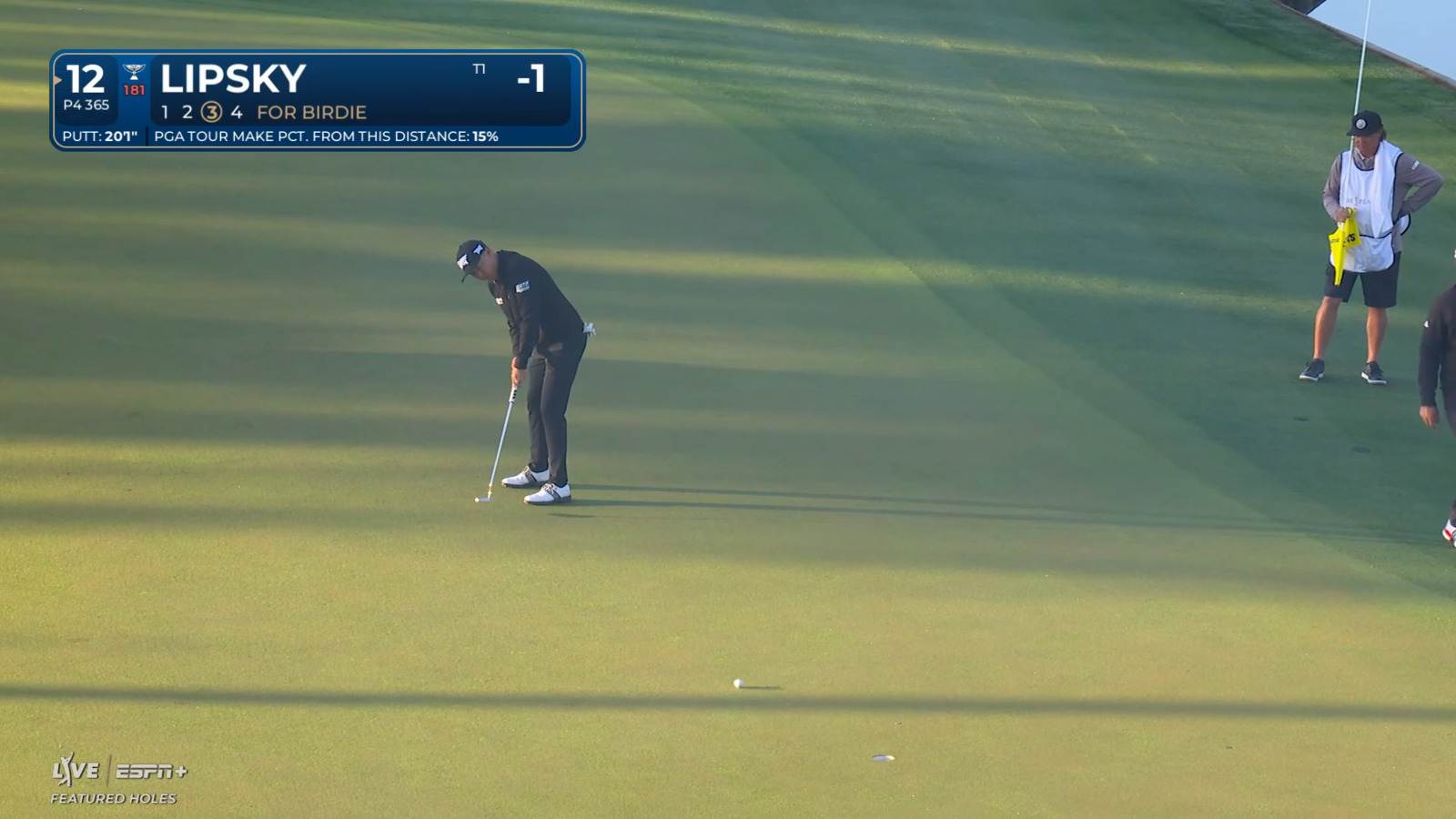 David Lipsky pours in 20-foot birdie at THE PLAYERS