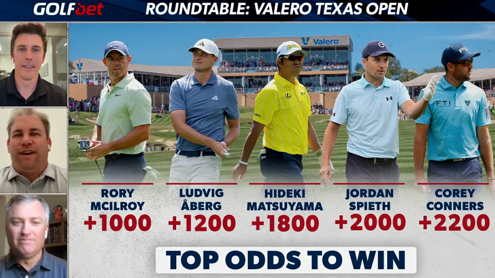 Golfbet Roundtable: Who to pick at the Valero Texas Open
