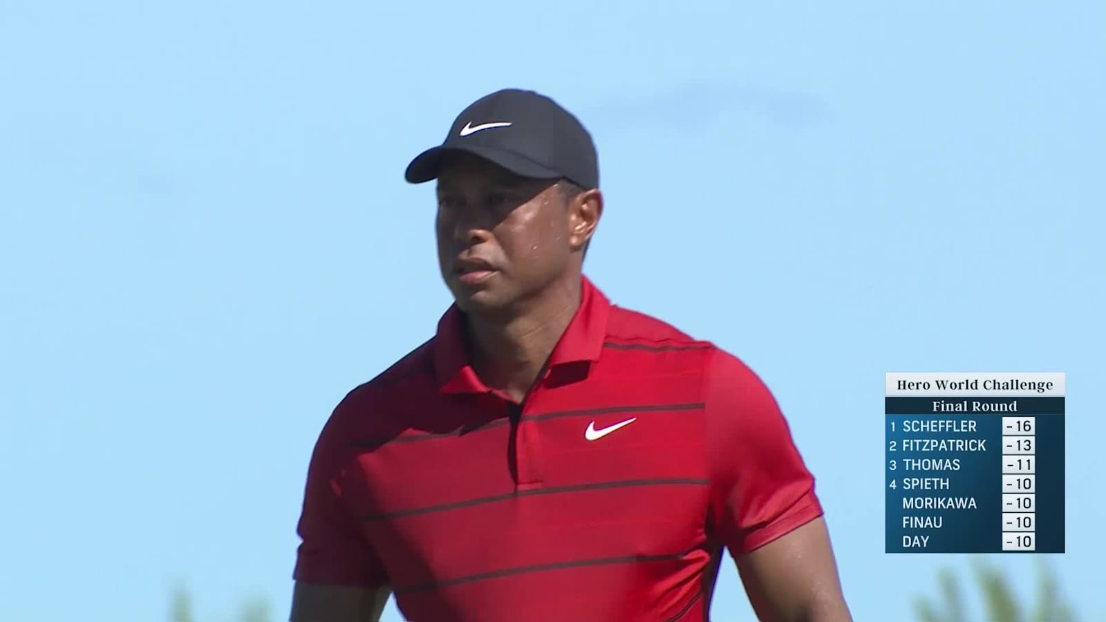 Tiger Woods birdies No. 3 at Hero World Challenge