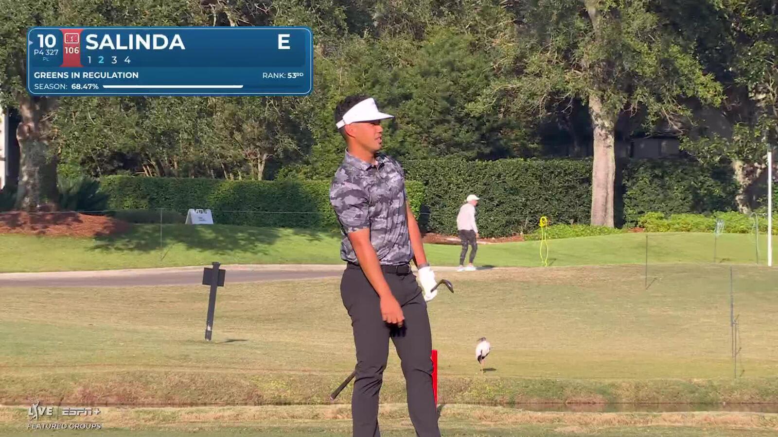 Isaiah Salinda makes birdie on No. 10 at The RSM Classic