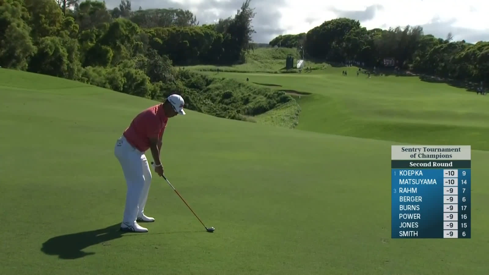 Hideki Matsuyama makes birdie on No. 15 at Sentry