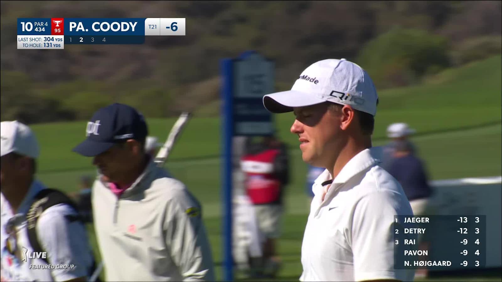 Parker Coody makes birdie on No. 10 at Farmers