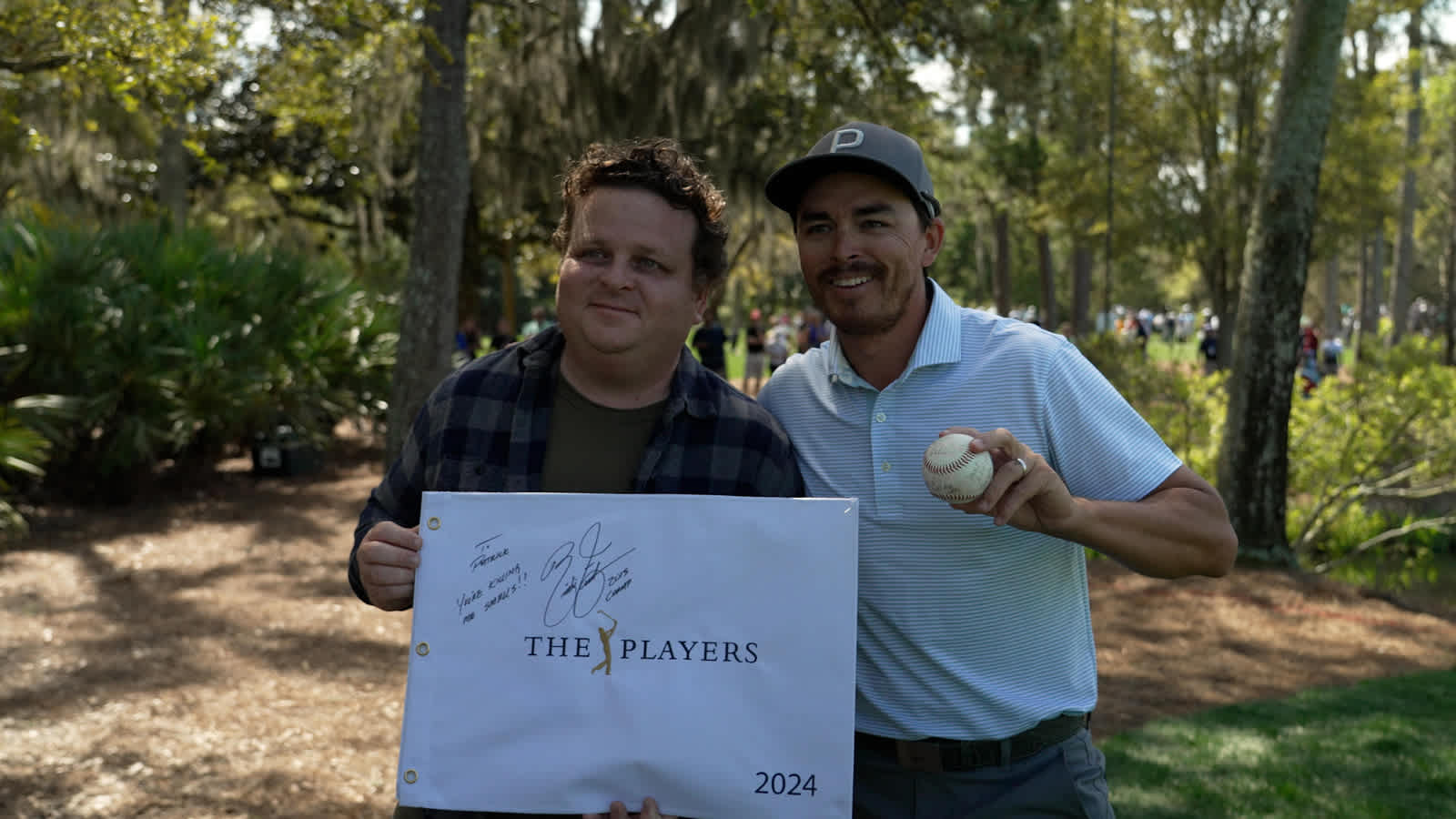 Rickie Fowler meets 'The Sandlot's' Patrick Renna