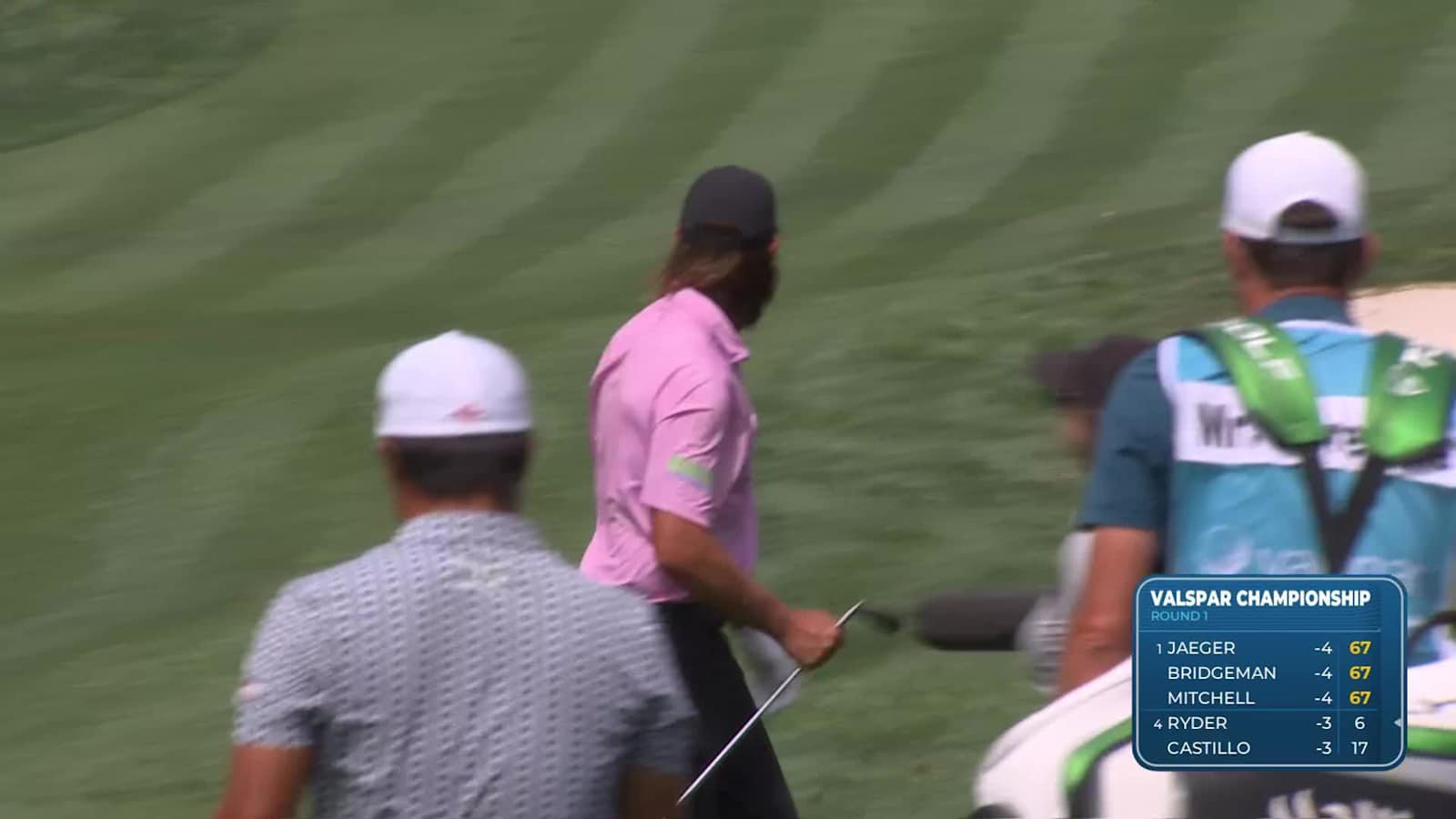 Aaron Baddeley converts birdie at Valspar