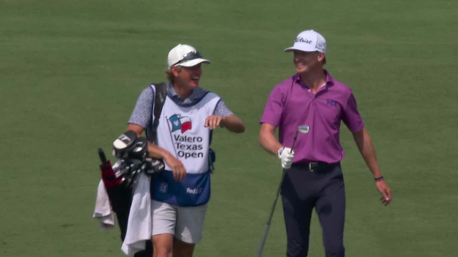 Austen Christiansen holes out from 172 yards for eagle at Valero