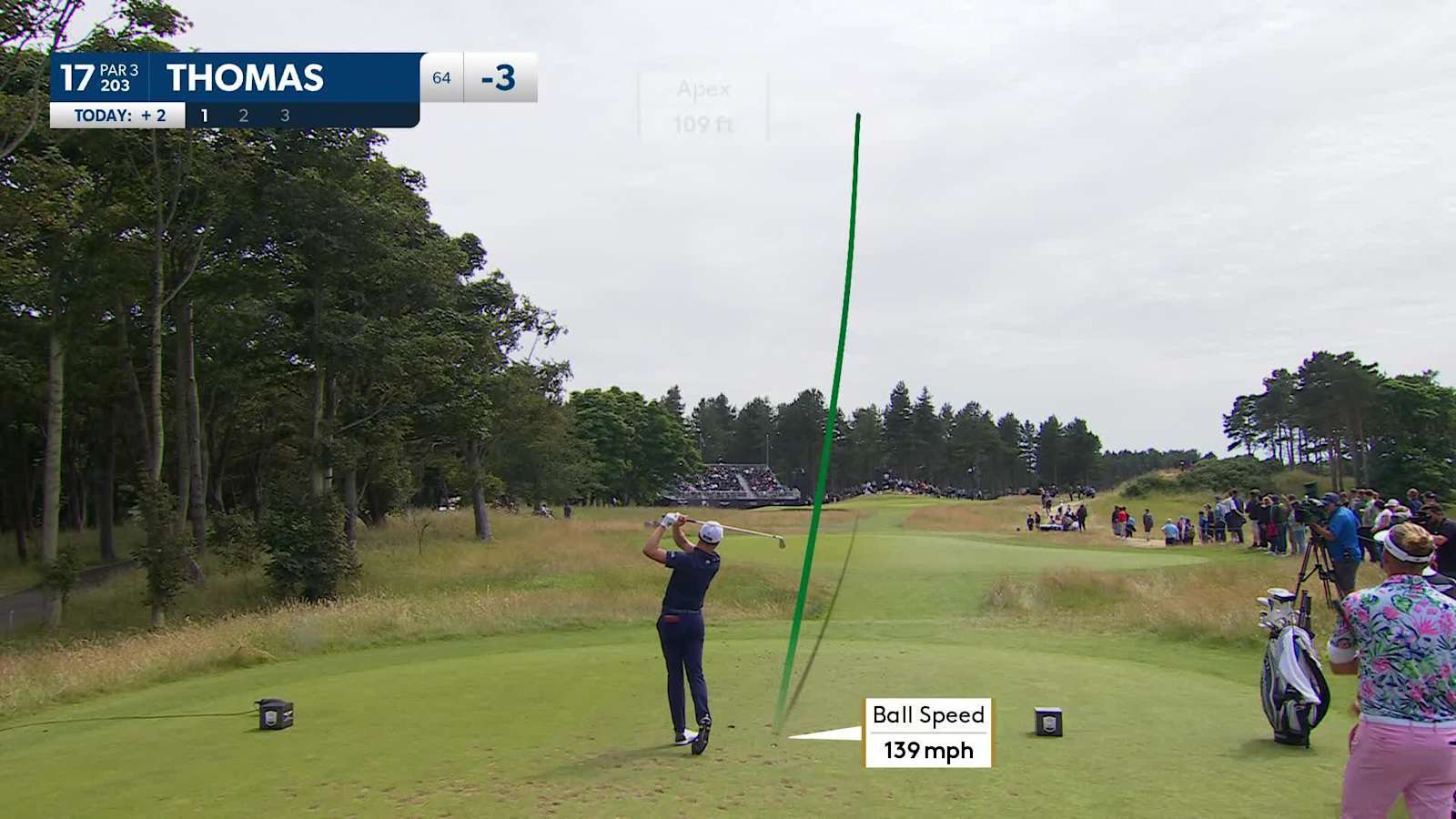 Justin Thomas cards back-to-back birdies at Genesis Scottish Open