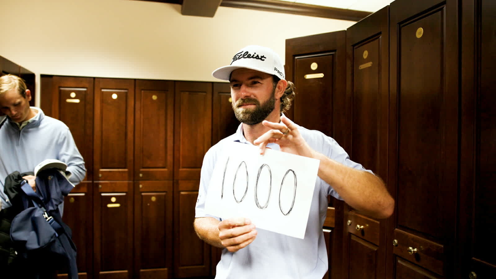 Mic’d up with Cameron Young after winning Wyndham