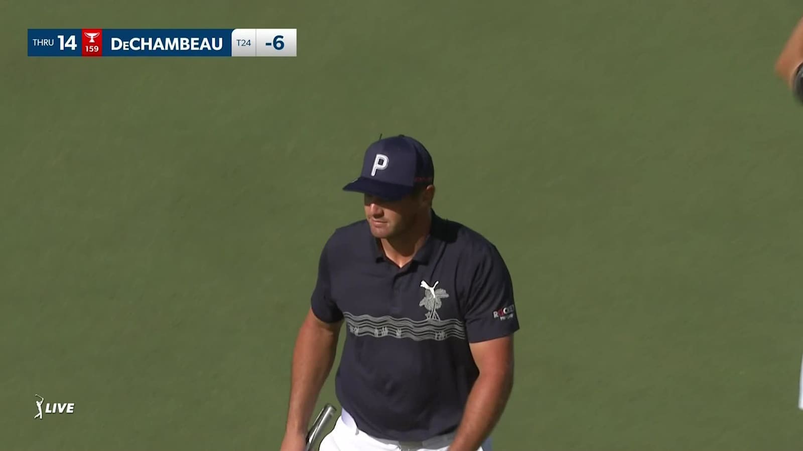 Bryson DeChambeau spins wedge close and birdies at Sentry