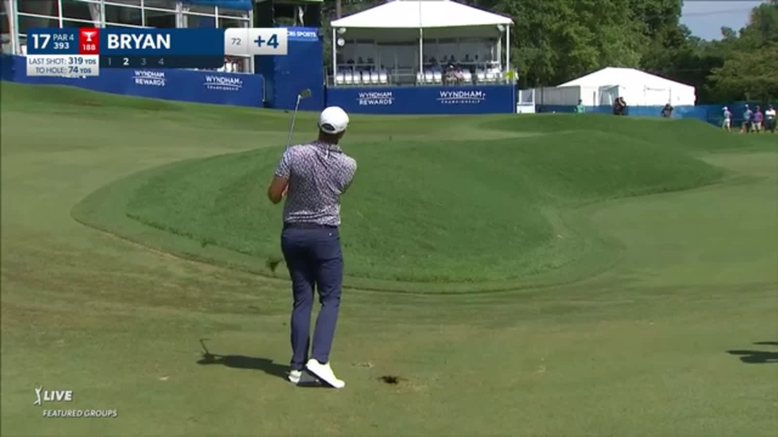 Wesley Bryan spins second close to yield birdie at Wyndham