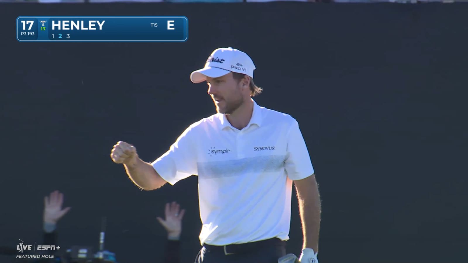Russell Henley chips in for birdie at Arnold Palmer