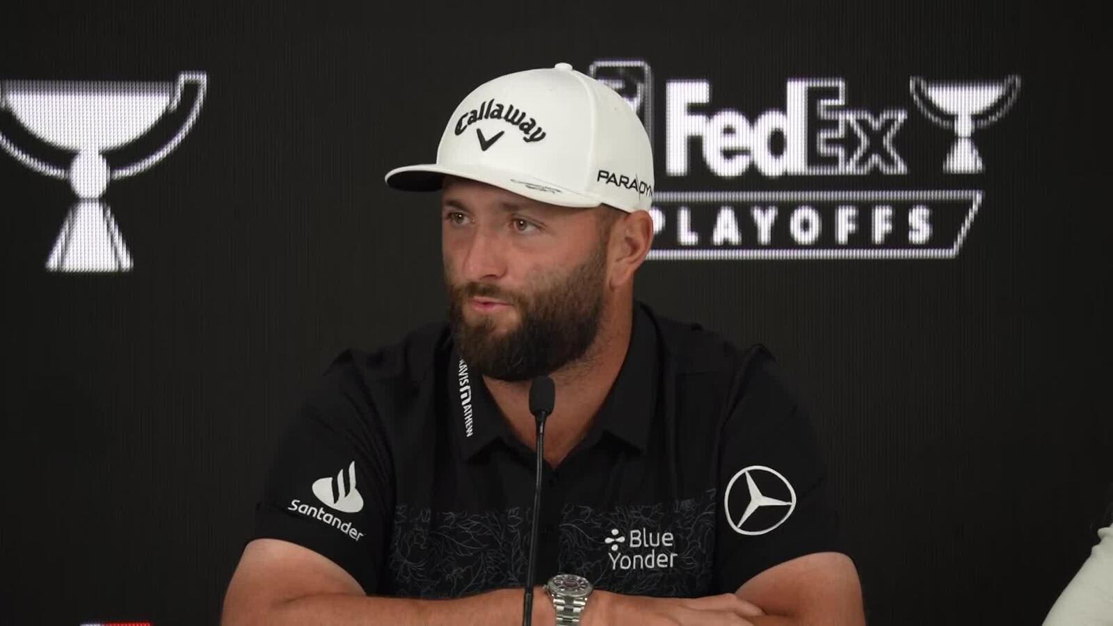 Jon Rahm on the importance of rest before the FedExCup Playoffs 