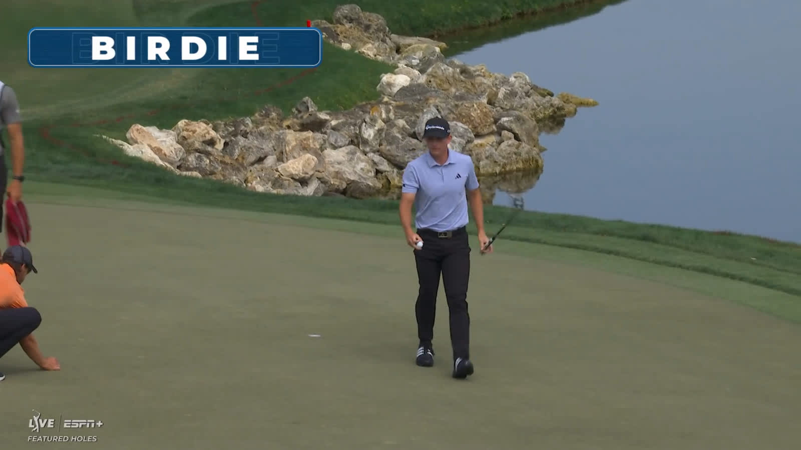 Jacob Bridgeman sinks 13-footer for birdie at Arnold Palmer Invitational