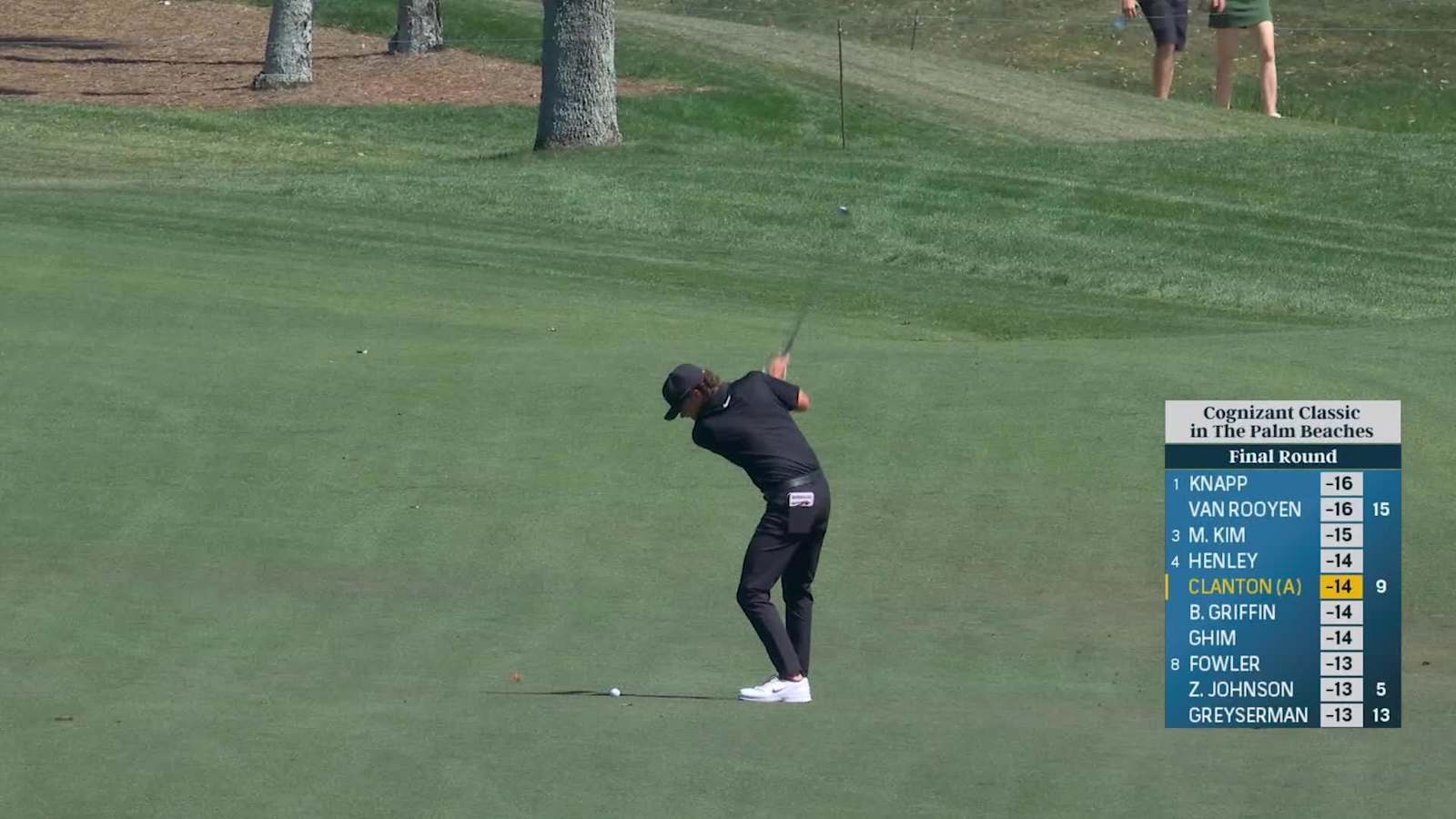Luke Clanton reaches green in two to set up birdie at Cognizant Classic