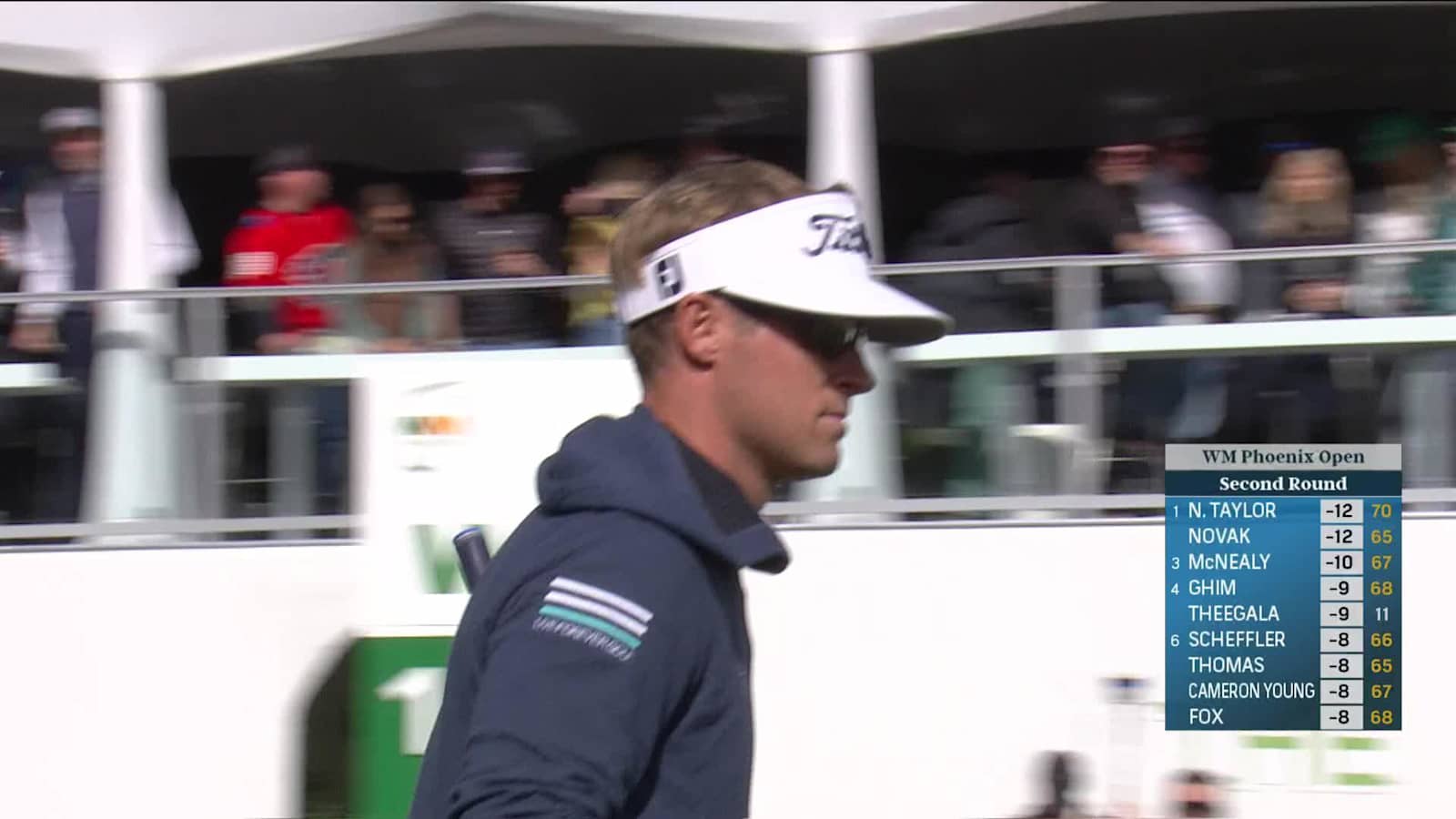 S.H. Kim curls in left-to-right birdie putt at WM Phoenix Open