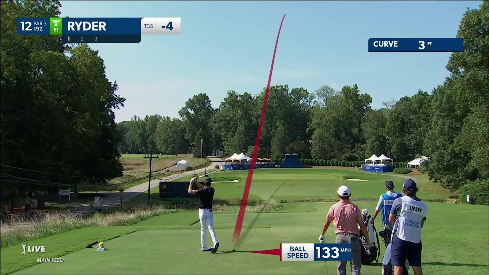 Sam Ryder sticks green to yield birdie at Wyndham