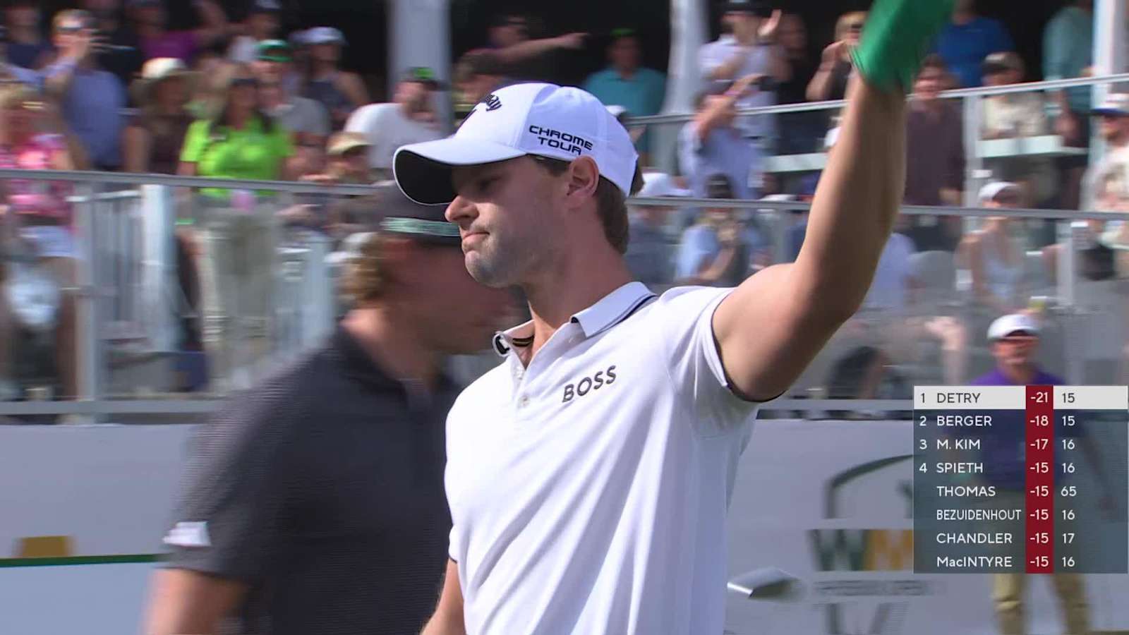 Thomas Detry nearly aces No. 16 at WM Phoenix Open