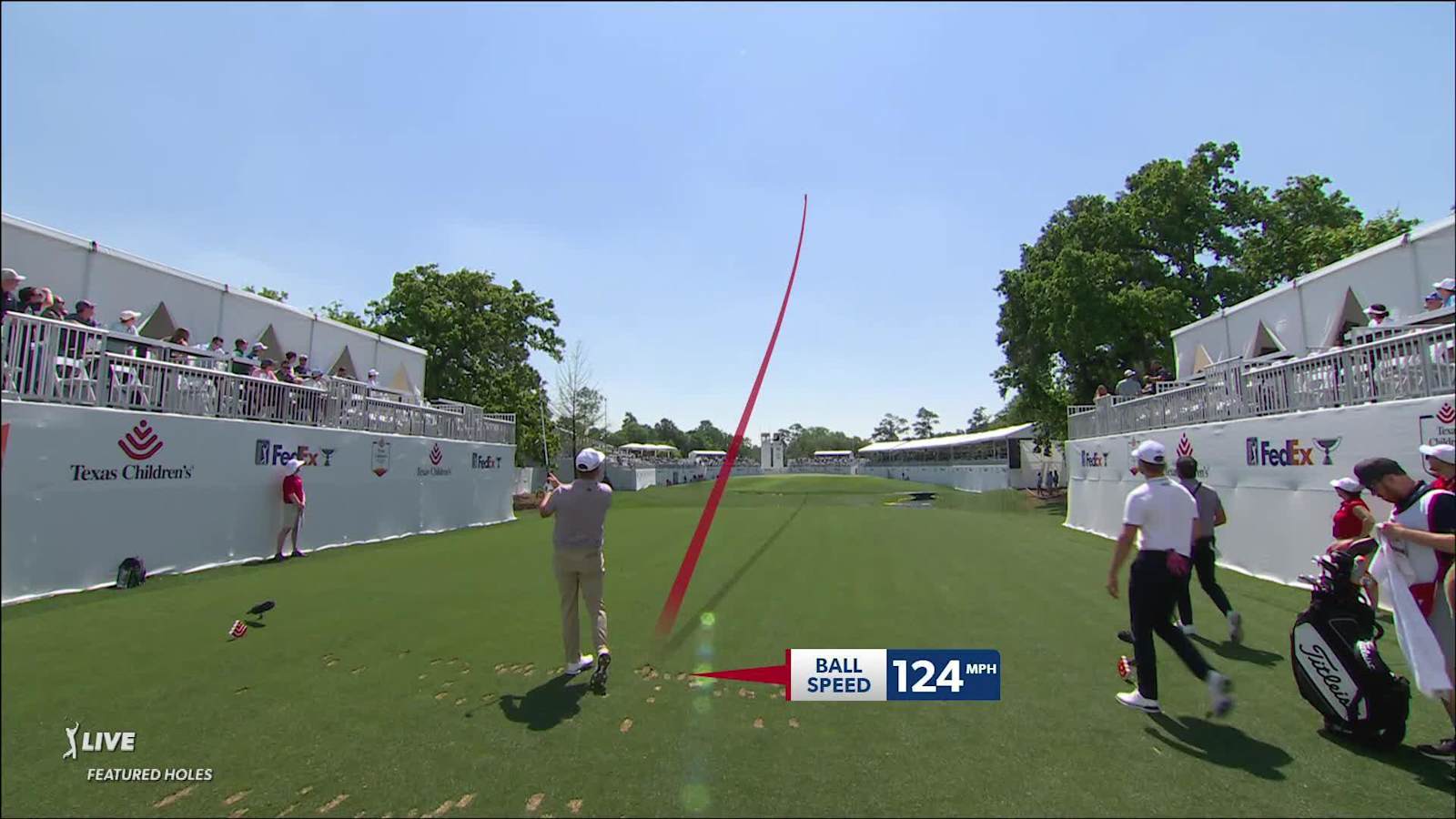 Andrew Novak cozies tee shot to set up birdie at Houston Open