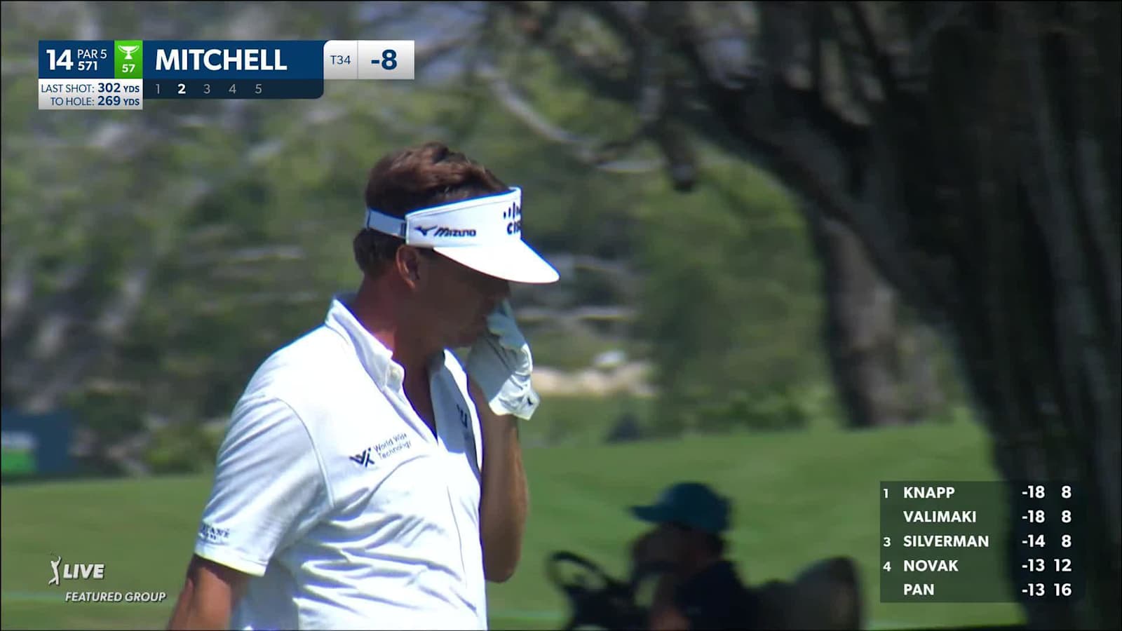 Keith Mitchell reaches green in two and birdies at Mexico Open