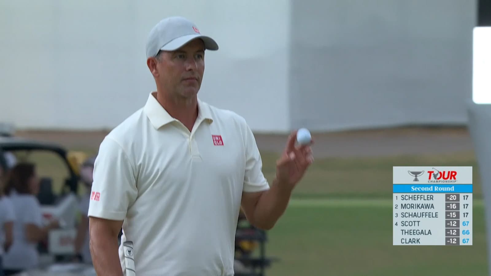 Adam Scott's nice lag putt leads to tap-in birdie at TOUR Championship