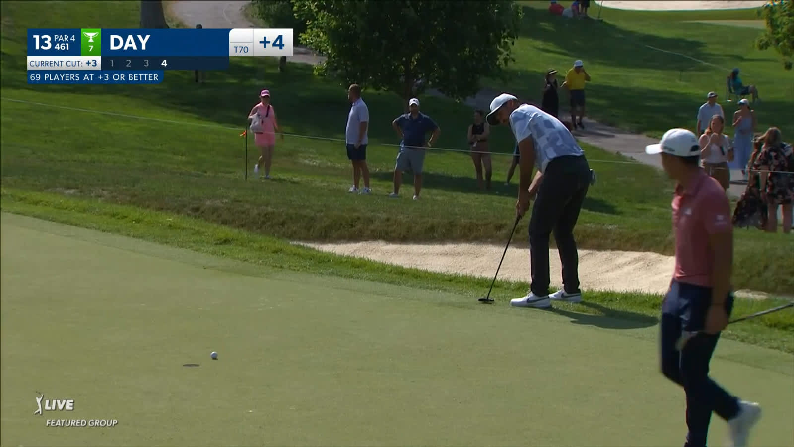 Jason Day saves par from fringe at the Memorial