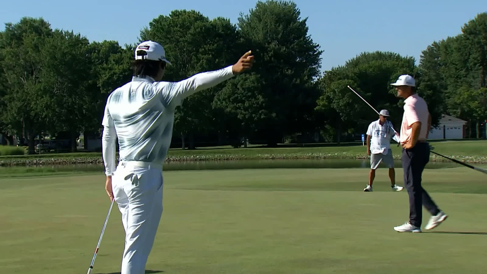 S.H. Kim’s 52-footer for birdie is the Shot of the Day