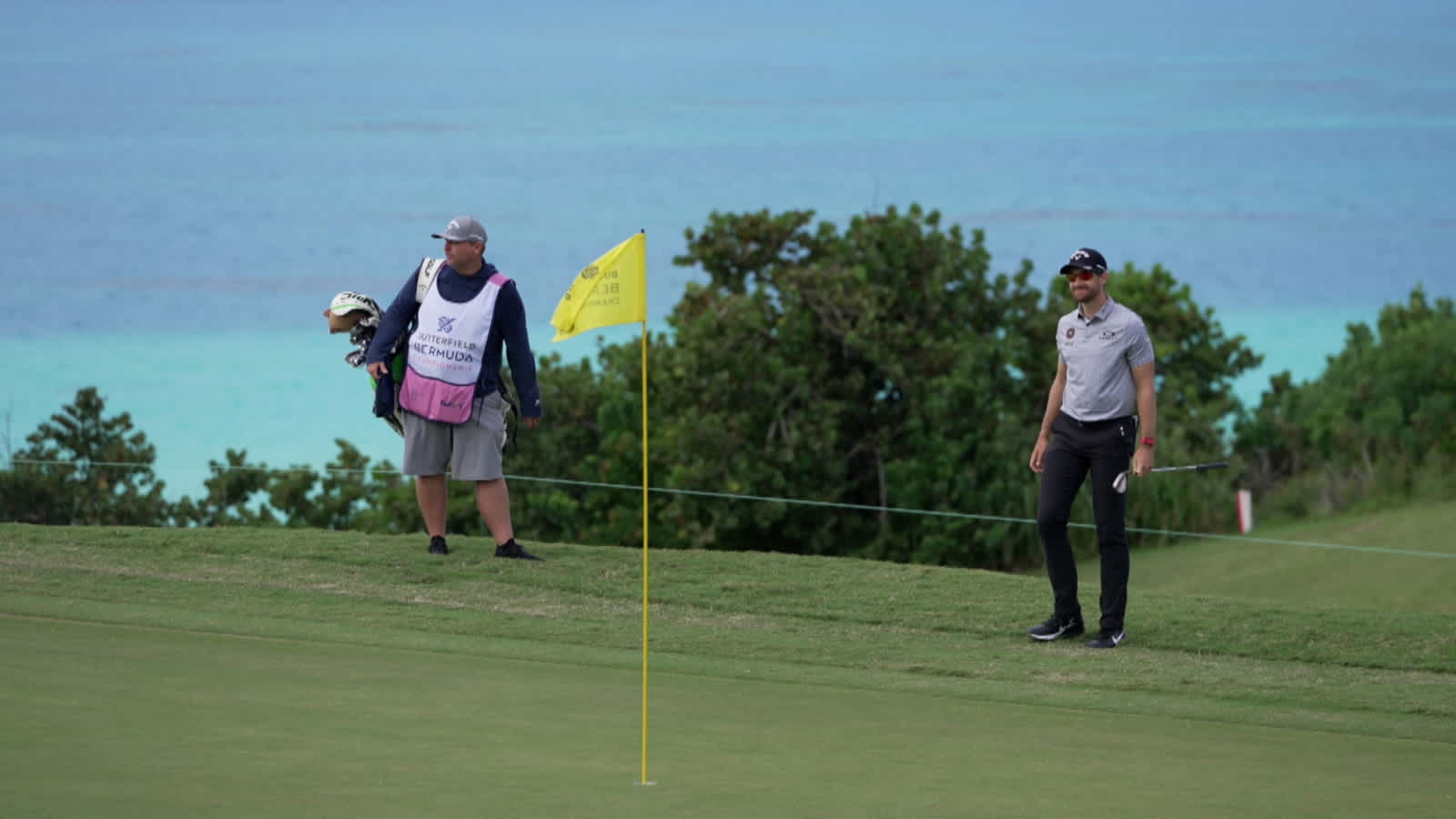 Patrick Rodgers’ chip-in eagle at Butterfield Bermuda