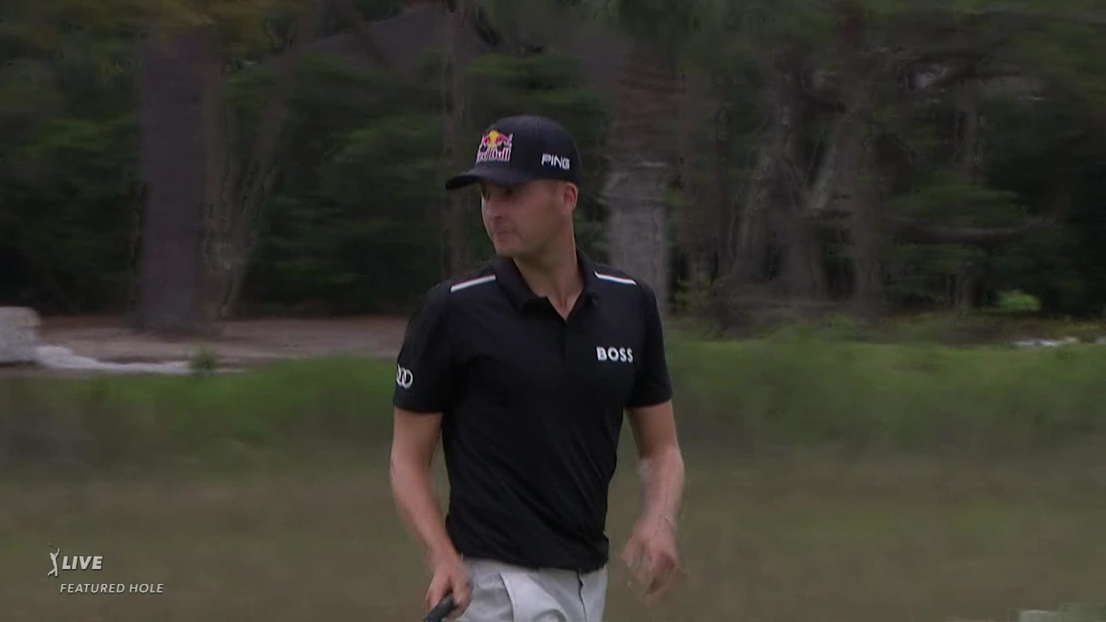 Matthias Schwab nails birdie putt at RBC Heritage