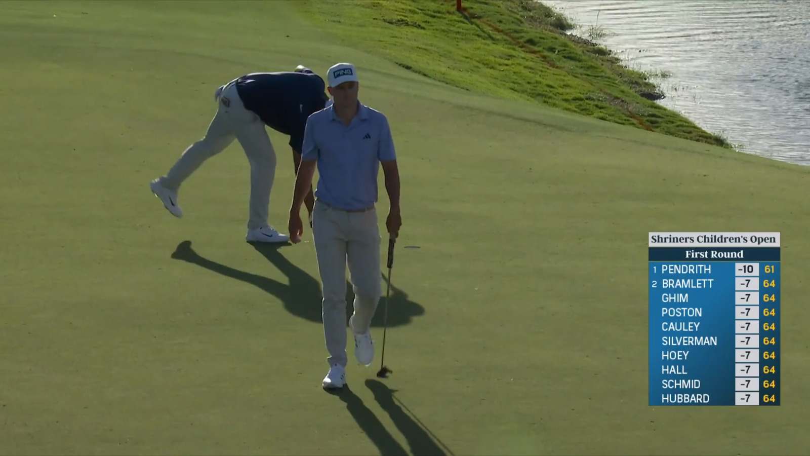Matt McCarty's tee shot to 6 feet yields birdie at Shriners Children's Open