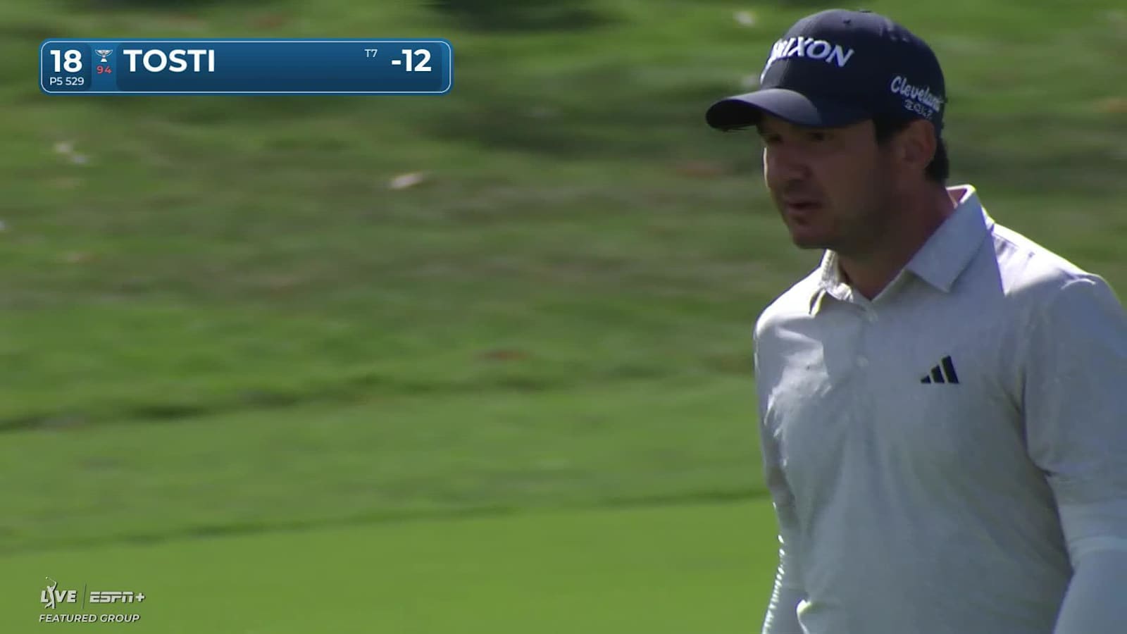 Alejandro Tosti gets up-and-down for birdie at Mexico Open