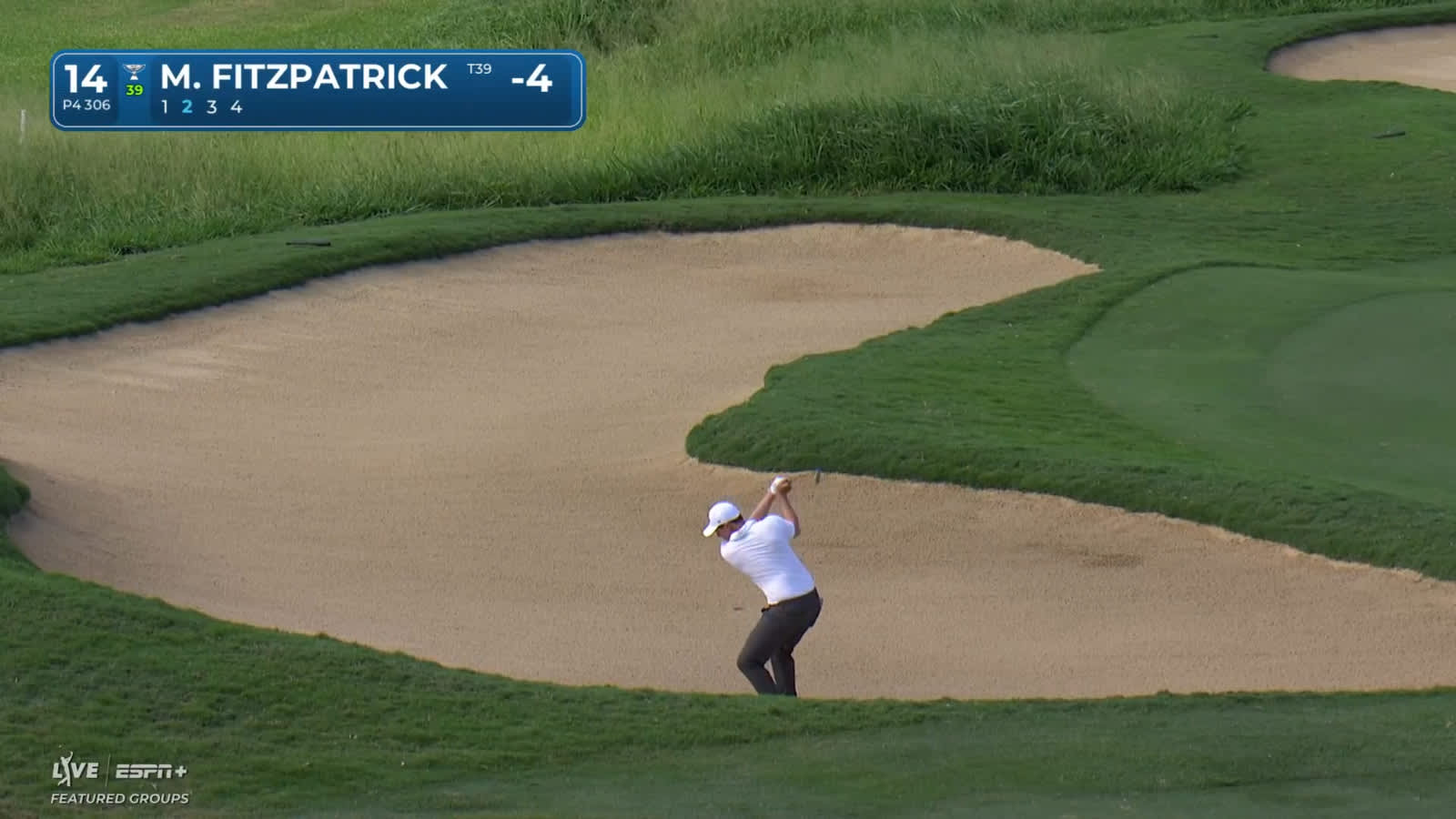 Matt Fitzpatrick's impressive bunker approach leads to birdie at The Sentry