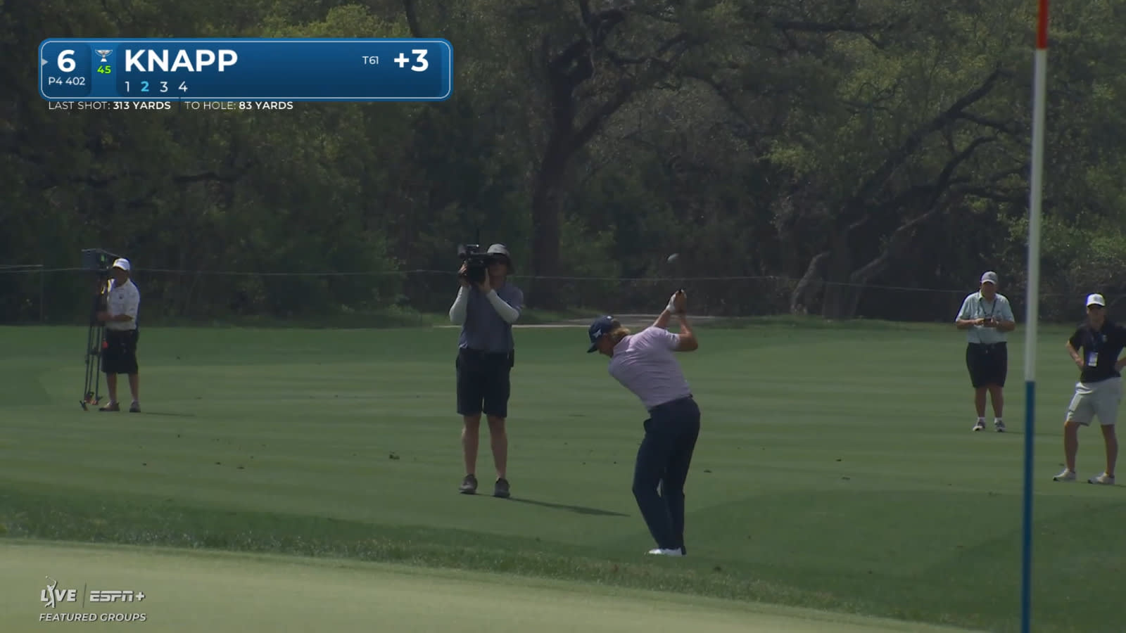 Jake Knapp uses solid approach to set up birdie at Valero