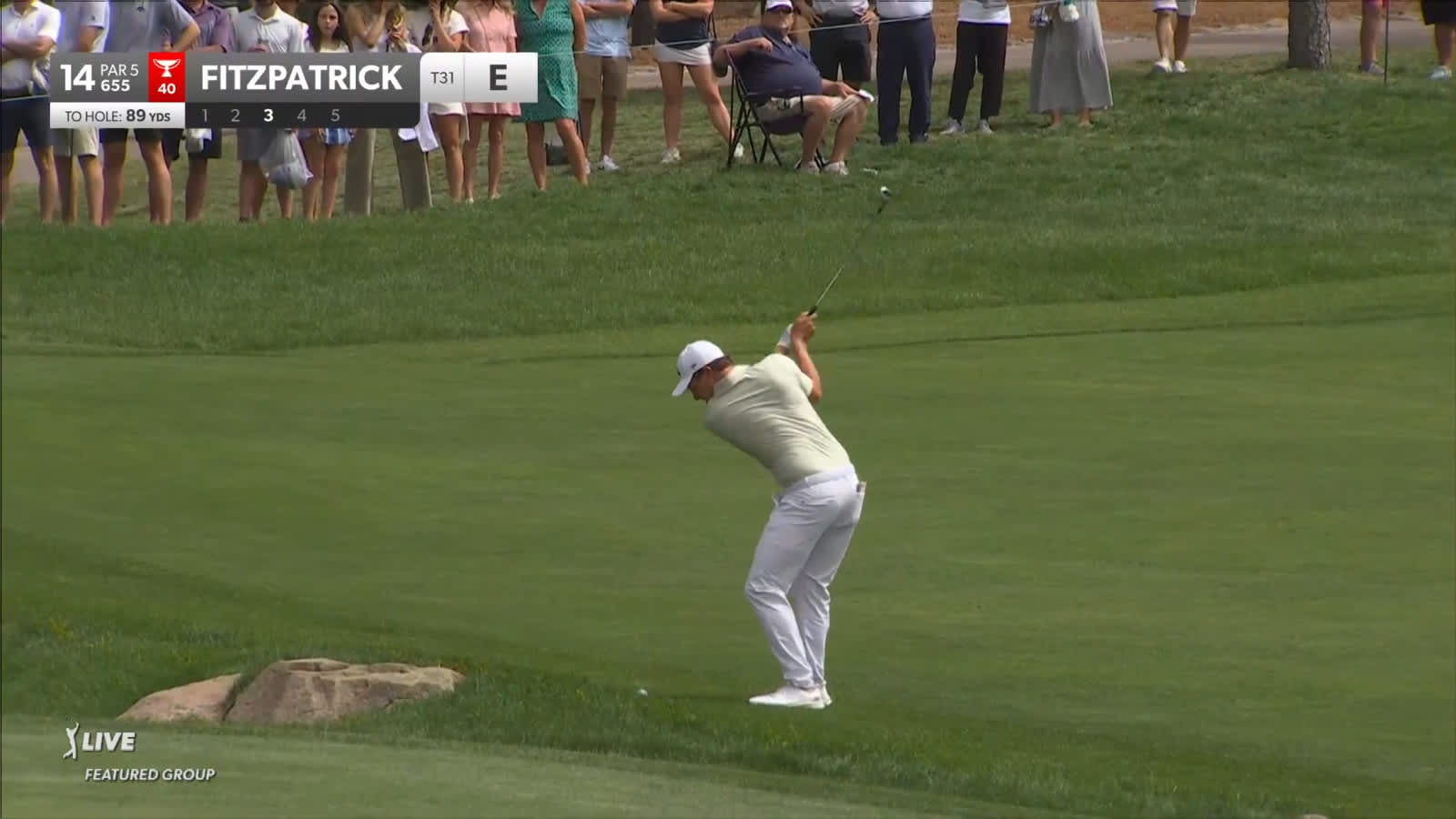 Matt Fitzpatrick's wonderful approach sets up birdie at BMW Championship