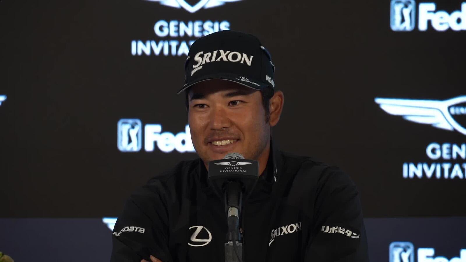 Hideki Matsuyama on his practice routine, prioritizing staying healthy