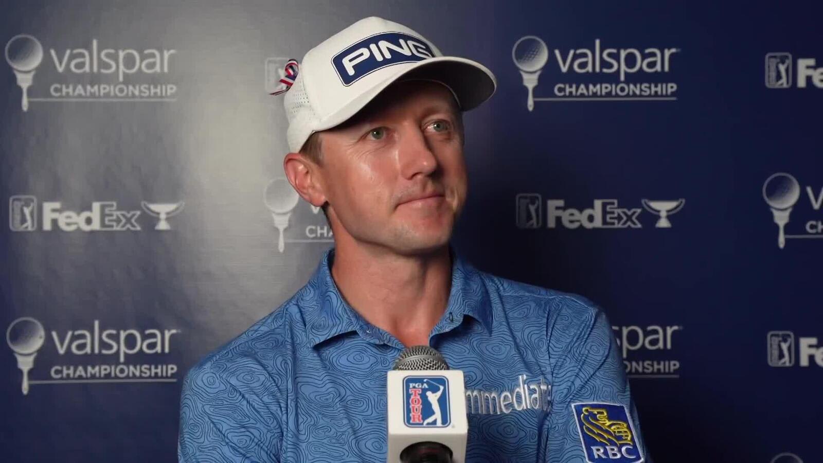 Mackenzie Hughes' interview after Round 2 of the Valspar