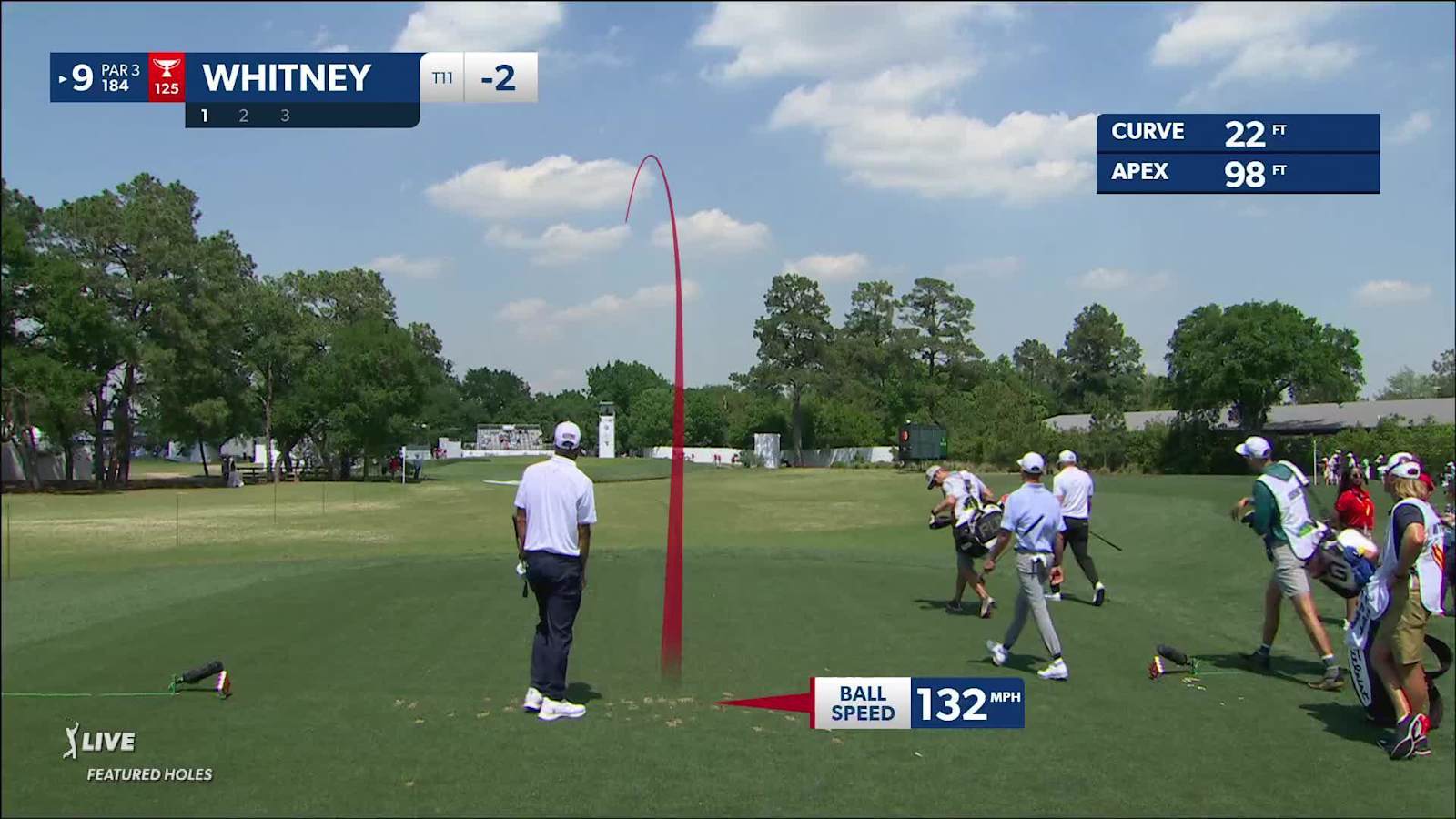 Tom Whitney sticks green to yield birdie at Houston Open
