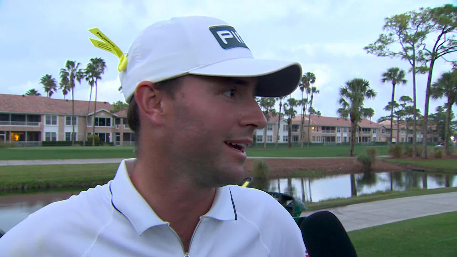 Austin Eckroat's interview after Round 4 suspension of Cognizant Classic 