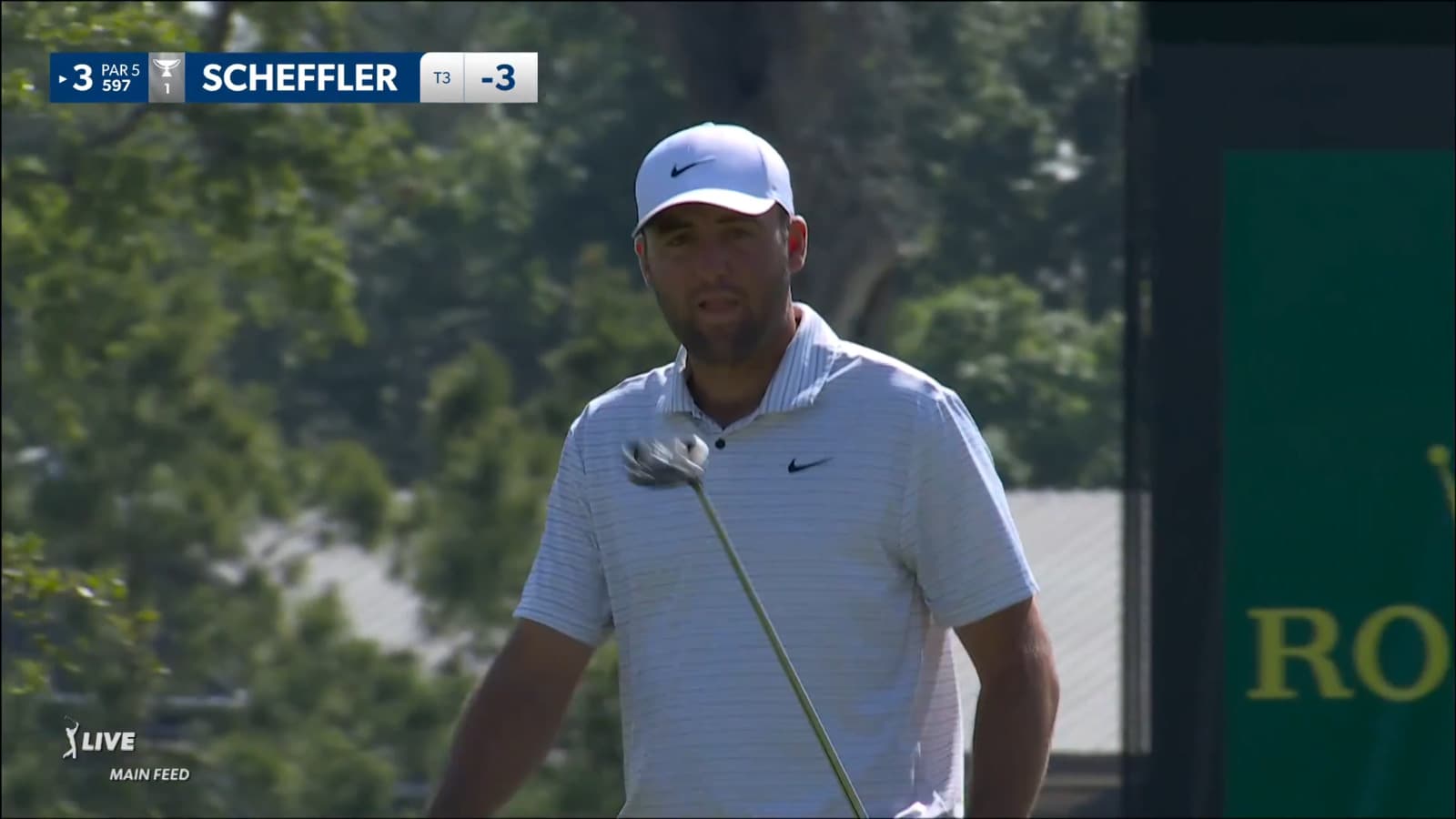 Scottie Scheffler goes back-to-back with birdie on No. 3 at Houston Open