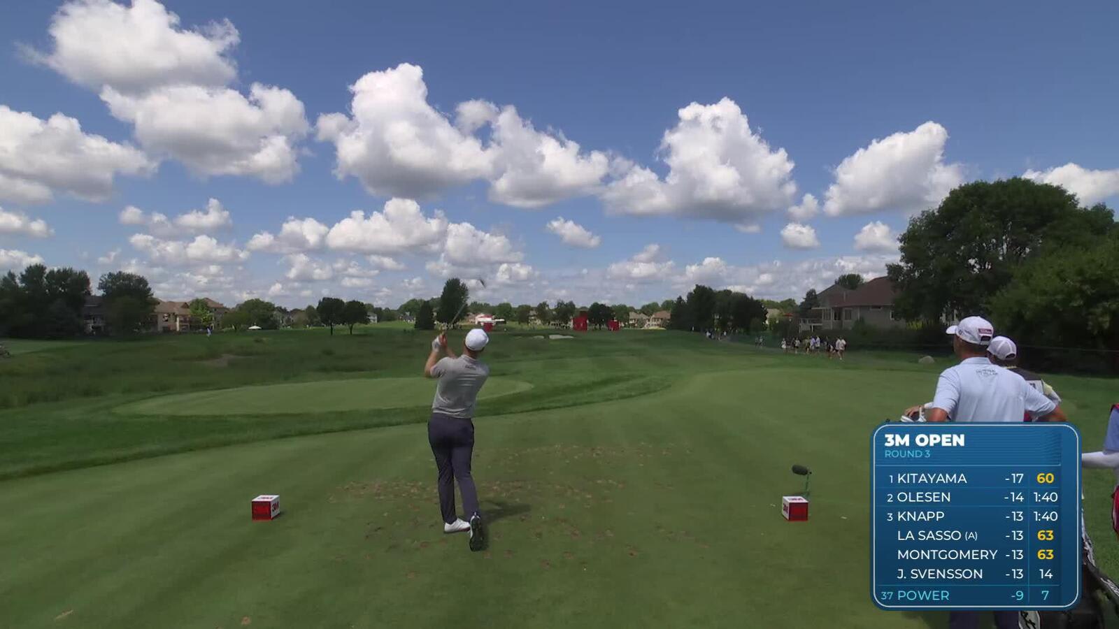 Seamus Power makes birdie on No. 8 at 3M Open
