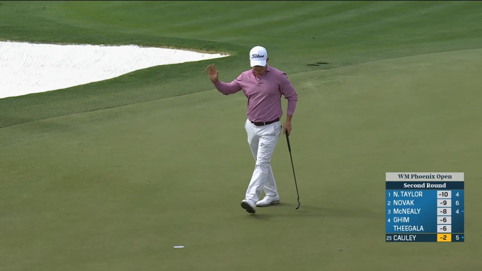 Bud Cauley makes birdie on No. 15 at WM Phoenix Open