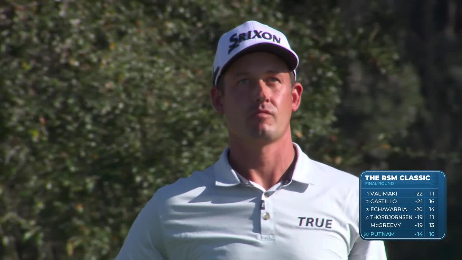 Andrew Putnam hits 191-yard tee shot to 14 feet, sets up birdie