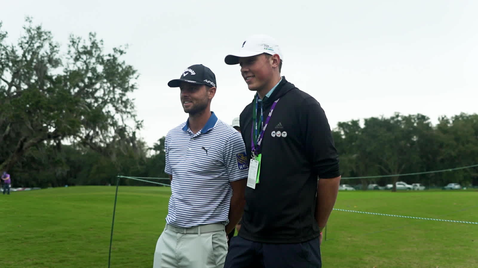 Make-A-Wish recipient spends a day at The RSM Classic