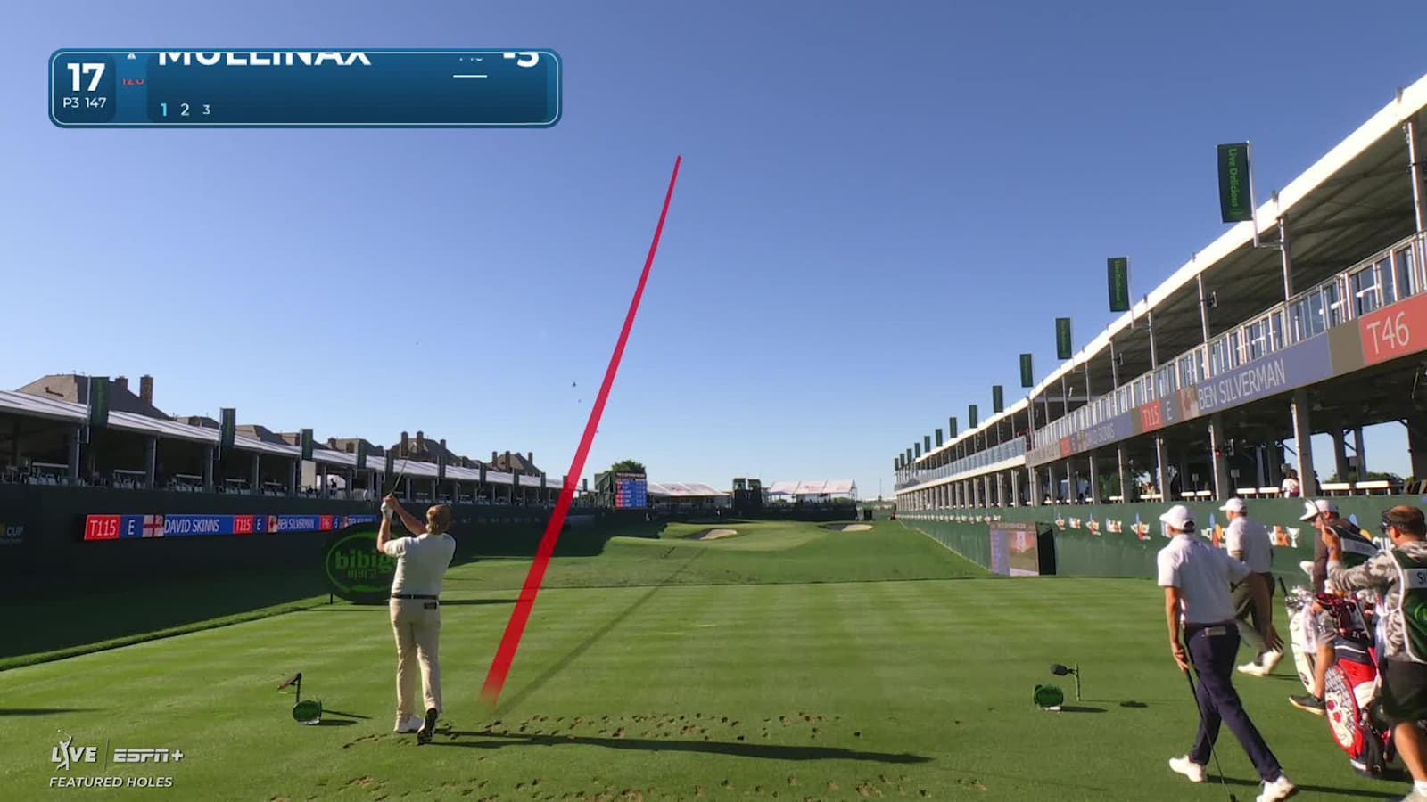 Trey Mullinax makes birdie on No. 17 at THE CJ CUP