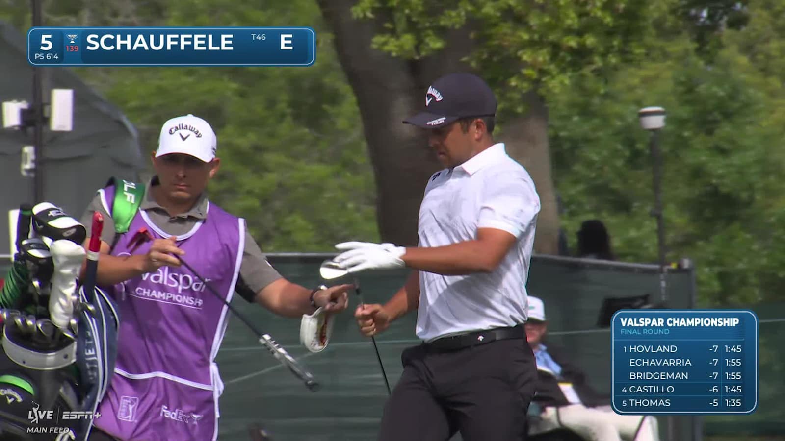 Xander Schauffele's tight wedge sets up birdie at Valspar