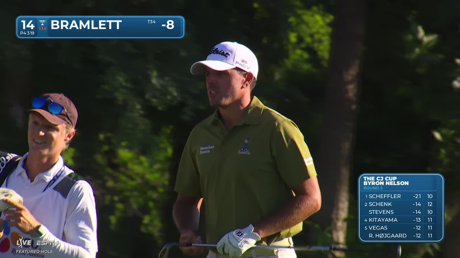 Joseph Bramlett makes birdie on No. 14 at THE CJ CUP