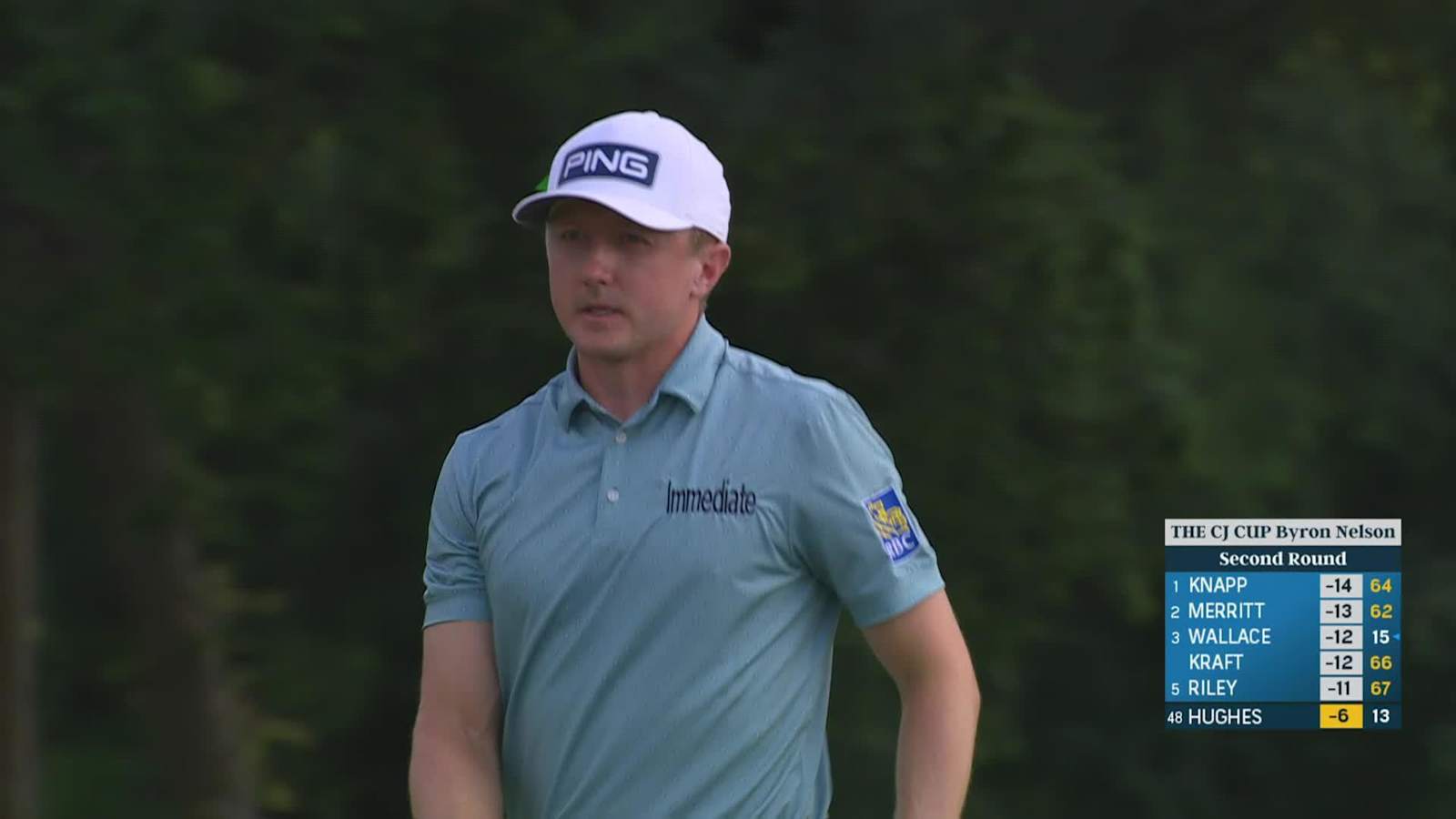 Mackenzie Hughes makes birdie on No. 14 at THE CJ CUP