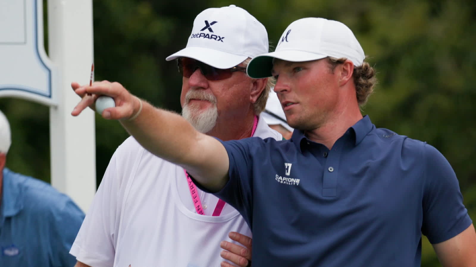 Frankie Capan's unique bond with veteran caddie Damon Green