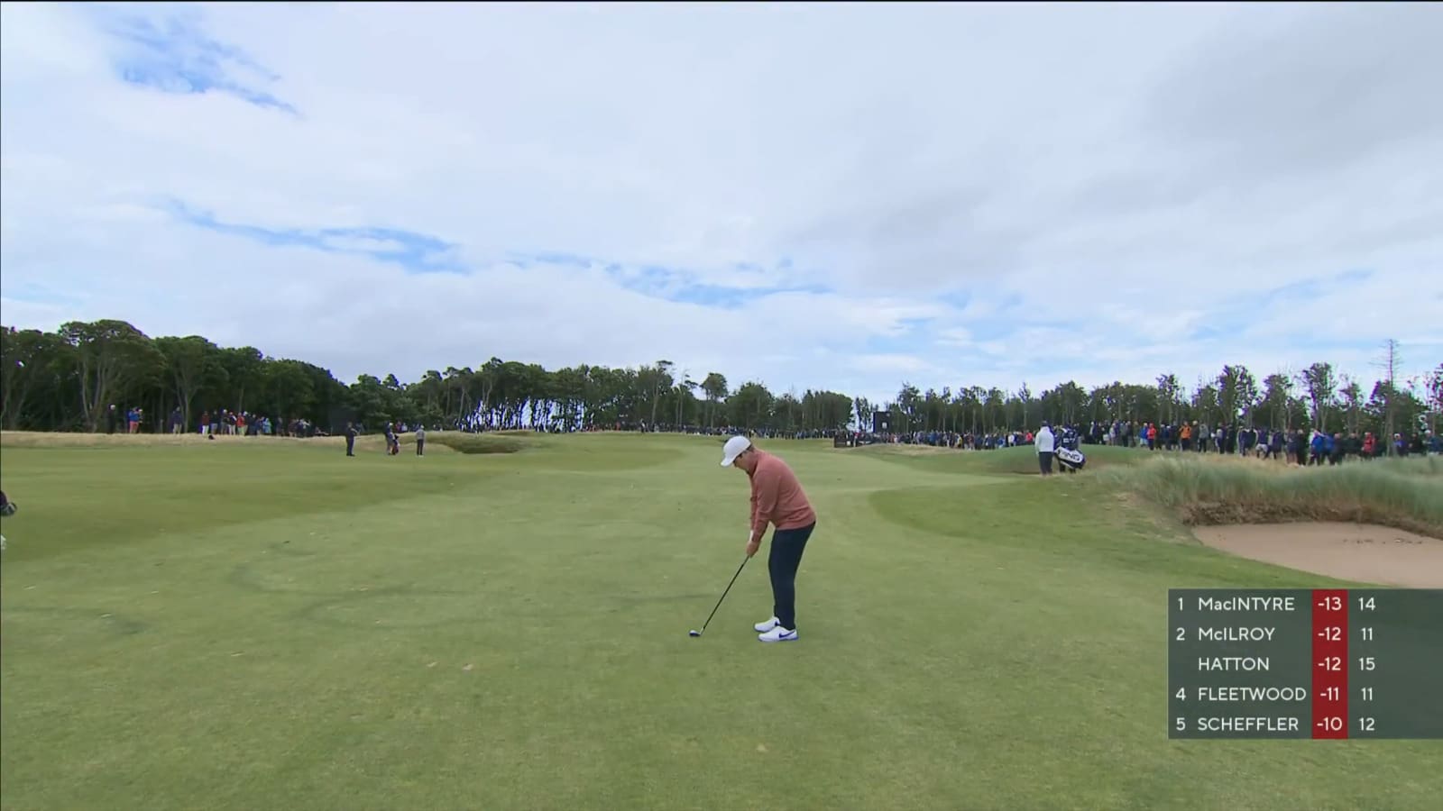 Robert MacIntyre uses nice approach to yield birdie at Genesis Scottish Open